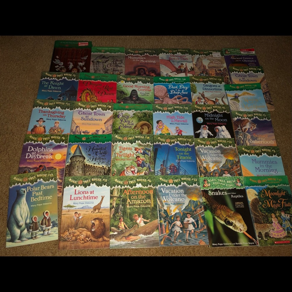 Magic tree house books